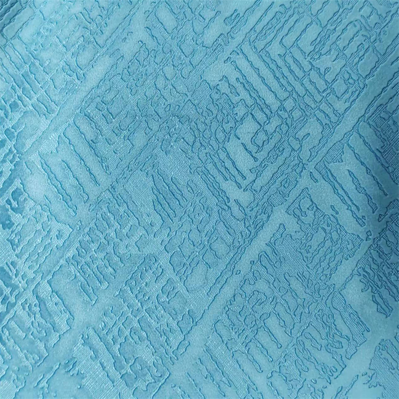 W9081+3D lisované květinové umění Dutch Velvet 3D reliéfní flaneletová záclonová látka